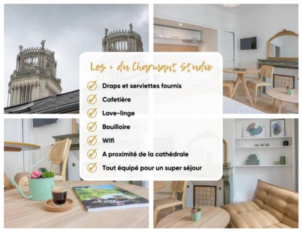 Charmant Studio Vue Cathedrale Quartier Historique Apartment Orleans Exterior photo